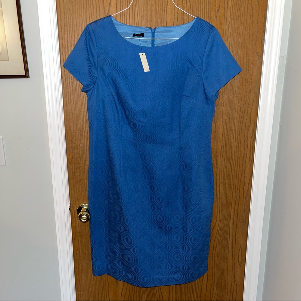 Talbots Blue Midi Dress